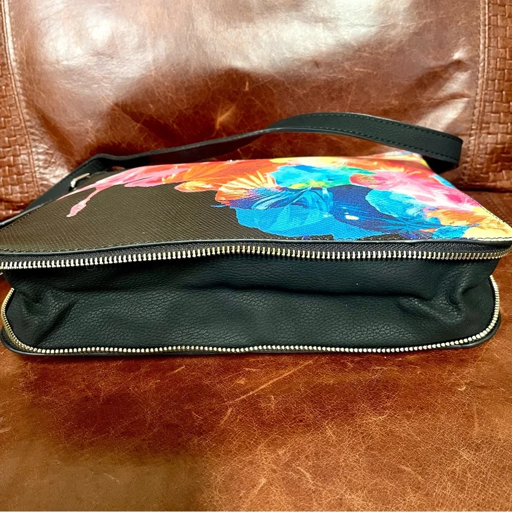 Desigual Corel Molina Expandable Leather Crossbody & Shoulder Bag New Condition